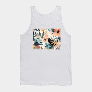 Loose floral pattern Tank Top